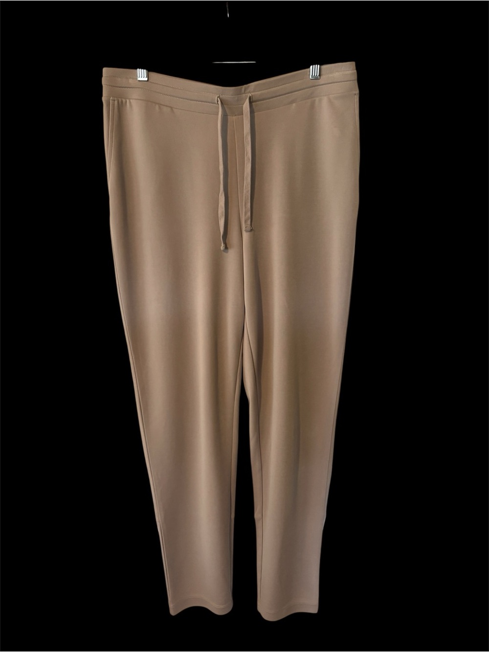 Pure Jill Sand-Washed Taupe Straight Leg Pants